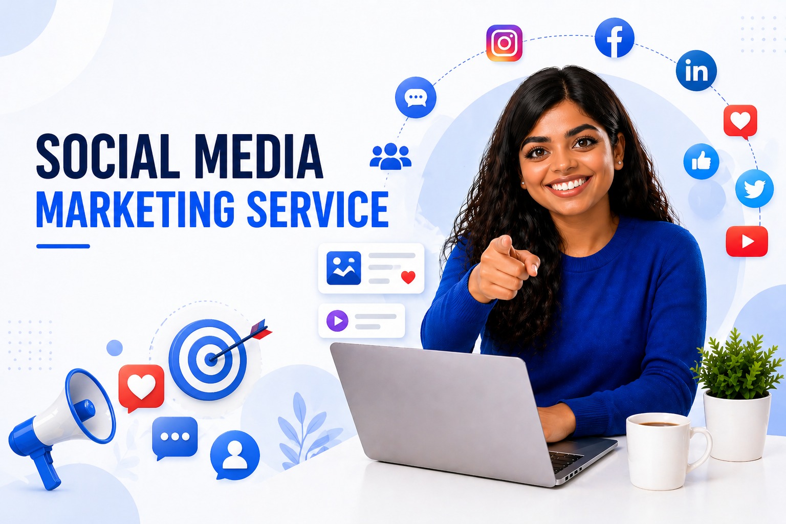 social media marketing service ahmedabad meenal digital marketer